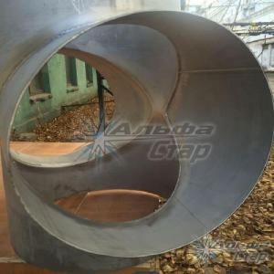 Тройник из нержавейки